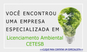 CETESB LICENCIAMENTO AMBIENTAL BANNER