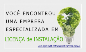 LICENÇA INSTALAÇÃO